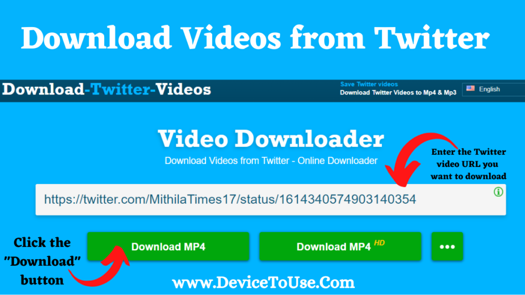 Download Videos from Twitter